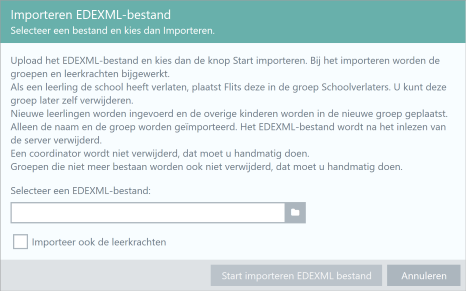 Flits 4 edex-bestand importeren